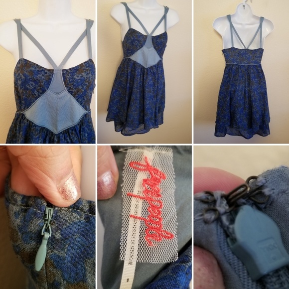 Free People Dress Floral Boho chic - Picture 7 of 8